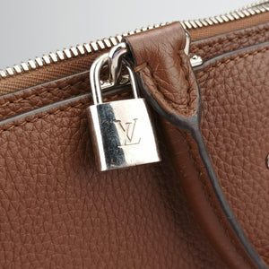 Pre-owned Louis Vuitton Armand Briefcase MM Havane Taurillon leather M54382 handbag | stylenewstar