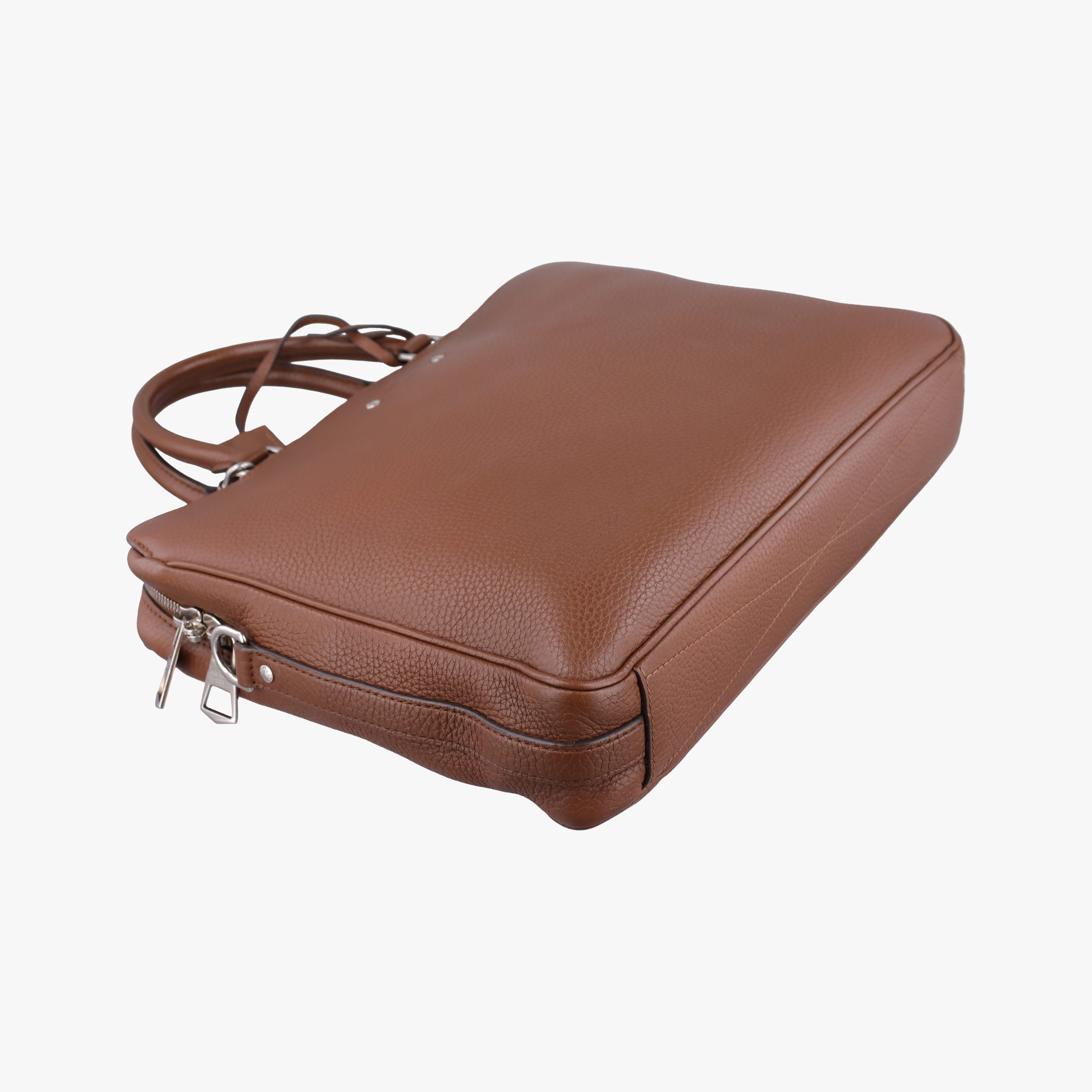 Pre-owned Louis Vuitton Armand Briefcase MM Havane Taurillon leather M54382 handbag | stylenewstar