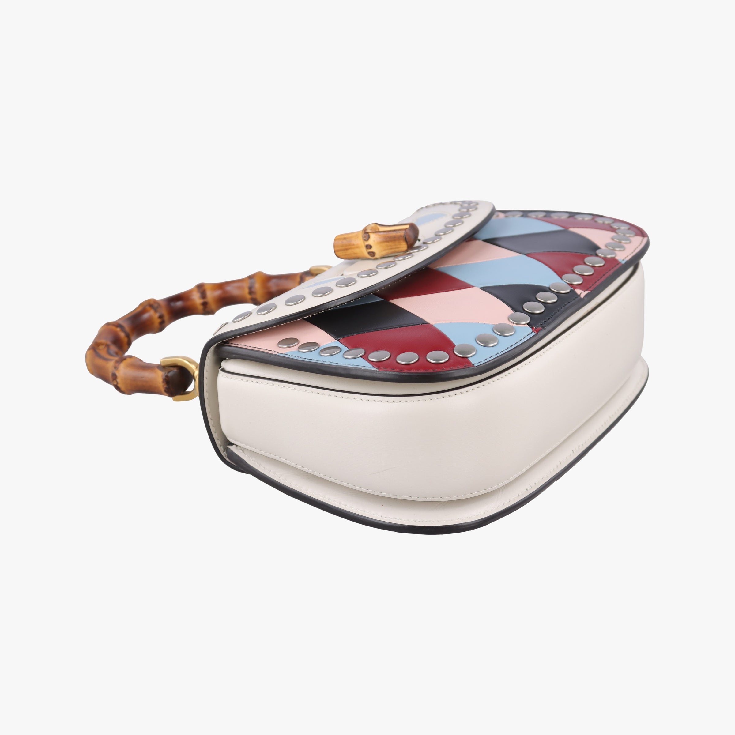 Secondhand Gucci New Bamboo Multicolor Leather 675797 shoulderbag | stylenewstar