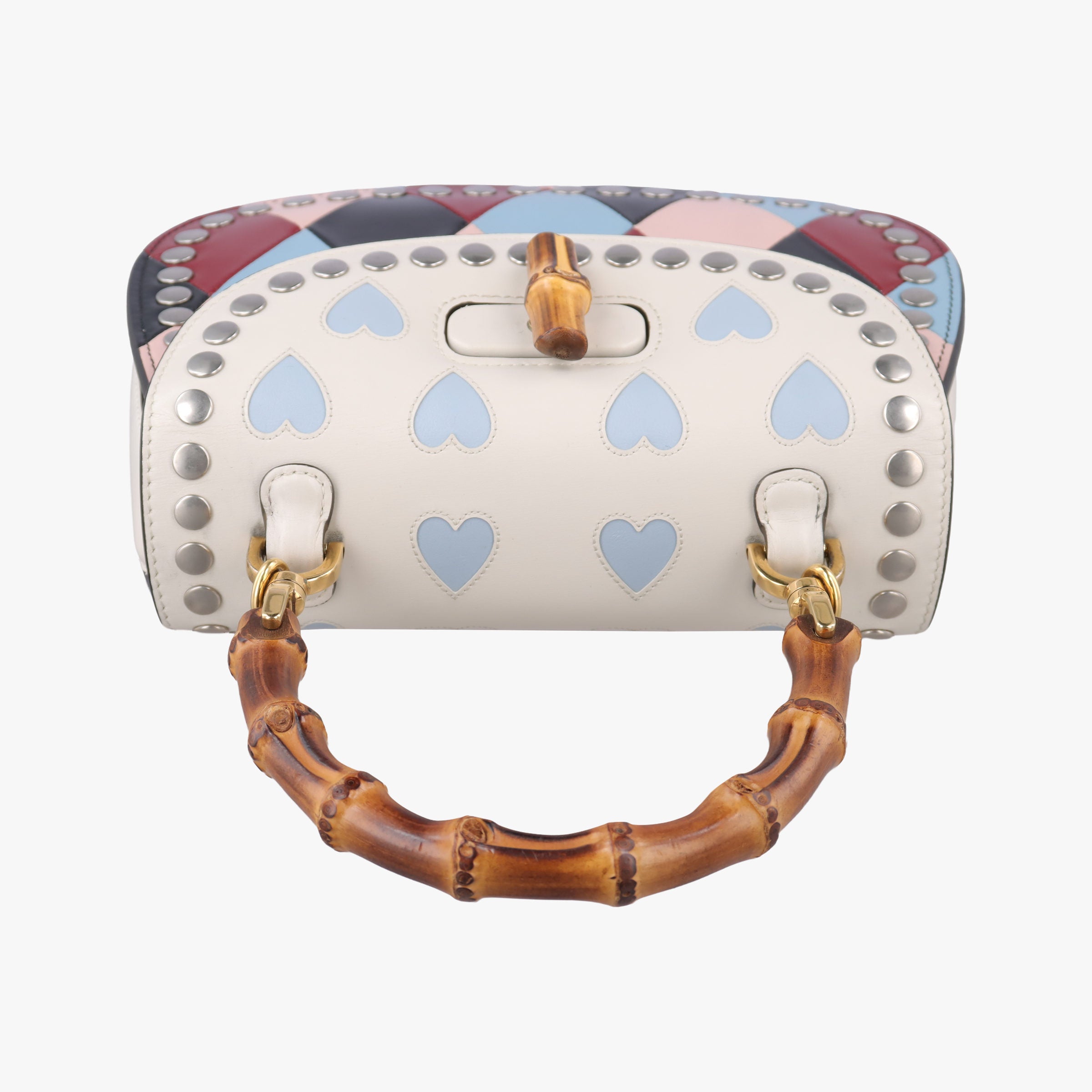 Secondhand Gucci New Bamboo Multicolor Leather 675797 shoulderbag | stylenewstar