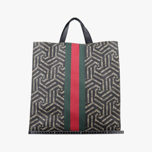 Pre-owned Gucci GG Supreme Bee Multicolour PVC coated canvas 450950 shoulderbag | stylenewstar