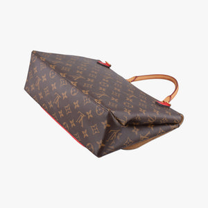 Pre-owned Louis Vuitton MARIGNAN Brown×COQUELICOT Monogram Canvas×calf leather M44544 shoulderbag | stylenewstar