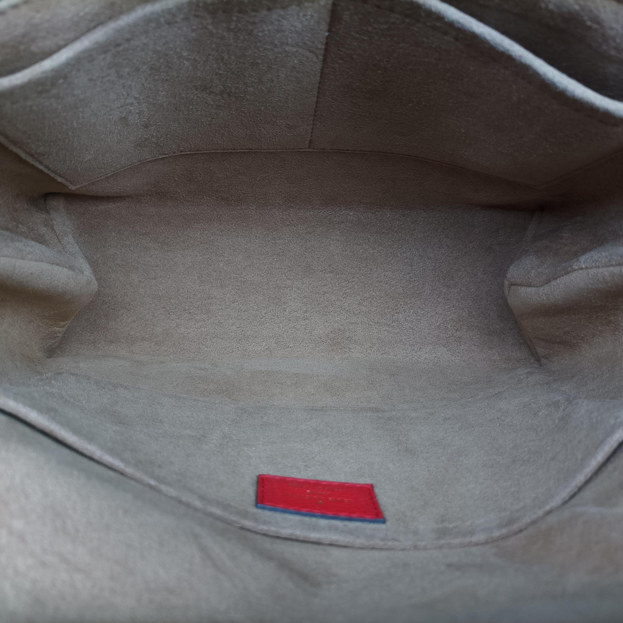 Pre-owned Louis Vuitton MARIGNAN Brown×COQUELICOT Monogram Canvas×calf leather M44544 shoulderbag | stylenewstar