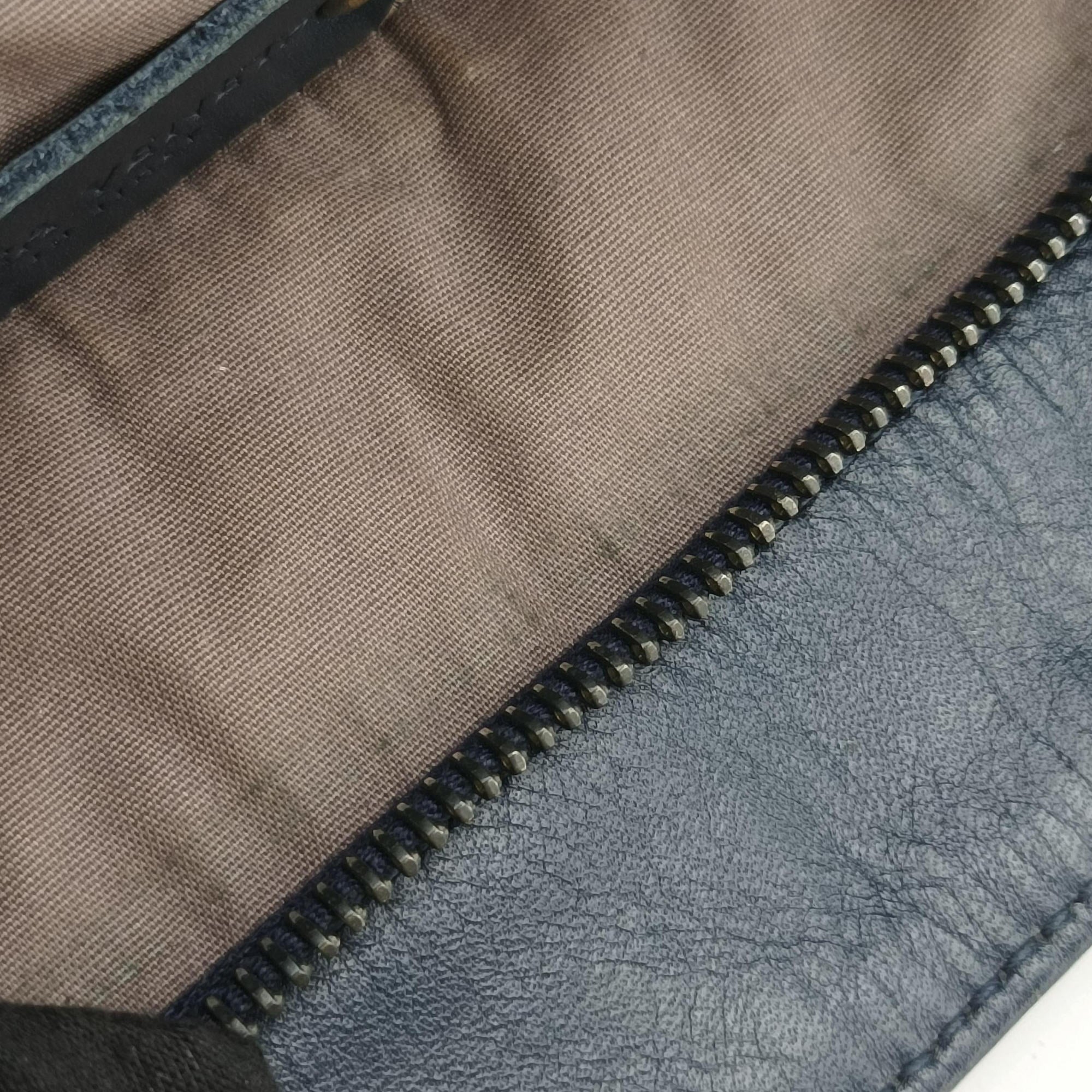 Secondhand Bottega Veneta Intrecciato Navy lambskin  shoulderbag | stylenewstar