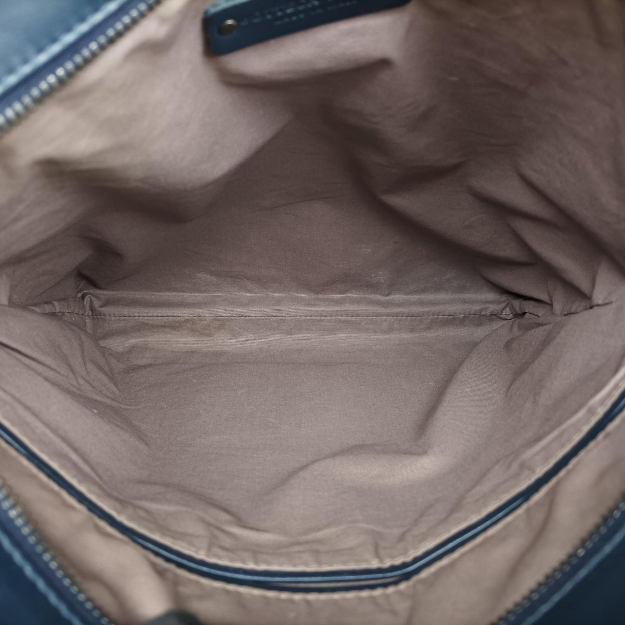 Secondhand Bottega Veneta Intrecciato Navy lambskin  shoulderbag | stylenewstar