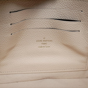 Vintage Louis Vuitton Bicolor Pochette Double Cream × Bois de Rose Monogram Empreinte M80084 shoulderbag | stylenewstar