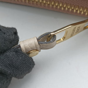 Vintage Louis Vuitton Bicolor Pochette Double Cream × Bois de Rose Monogram Empreinte M80084 shoulderbag | stylenewstar
