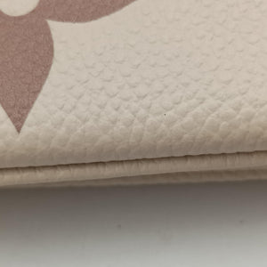 Vintage Louis Vuitton Bicolor Pochette Double Cream × Bois de Rose Monogram Empreinte M80084 shoulderbag | stylenewstar