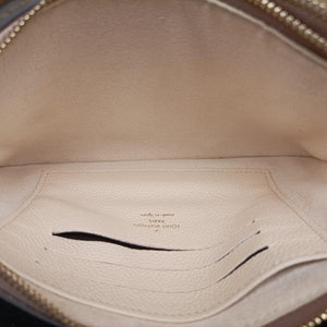 Vintage Louis Vuitton Bicolor Pochette Double Cream × Bois de Rose Monogram Empreinte M80084 shoulderbag | stylenewstar