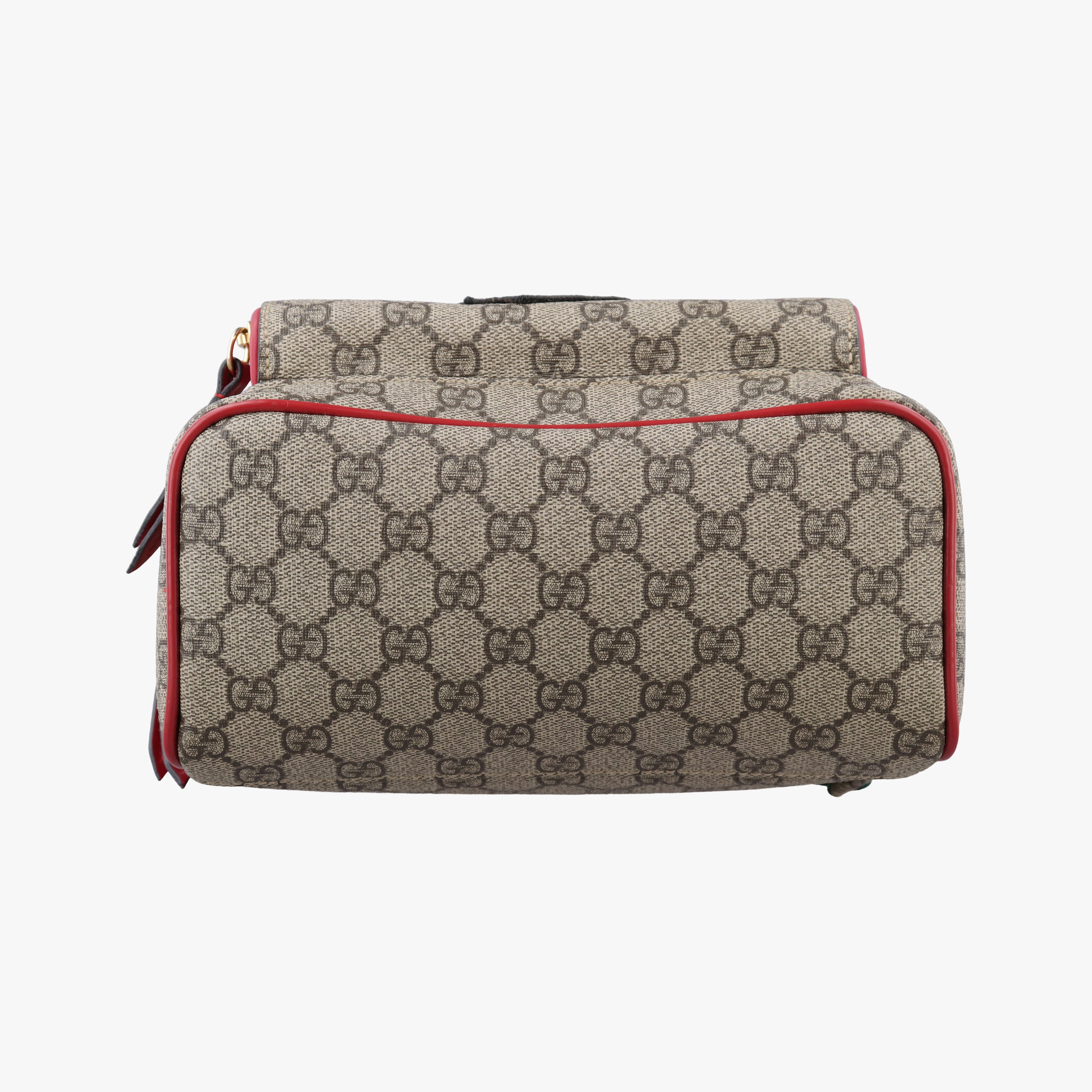 Pre-owned Gucci GG Supreme Tian Beige×Multi PVC coated canvas×Leather 427042 backpack/rucksack | stylenewstar