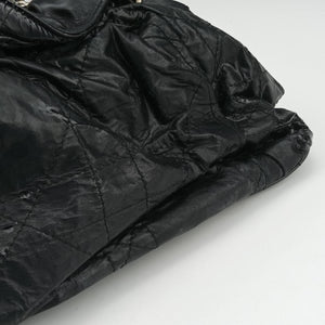 Pre-owned Christian Dior Le Trente Cannage Black Patent  shoulderbag | stylenewstar