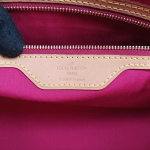 Pre-owned Louis Vuitton Brea MM ROSE INDIEN Vernis M91798 shoulderbag | stylenewstar