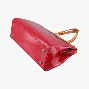 Pre-owned Louis Vuitton Brea MM ROSE INDIEN Vernis M91798 shoulderbag | stylenewstar