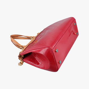 Pre-owned Louis Vuitton Brea MM ROSE INDIEN Vernis M91798 shoulderbag | stylenewstar