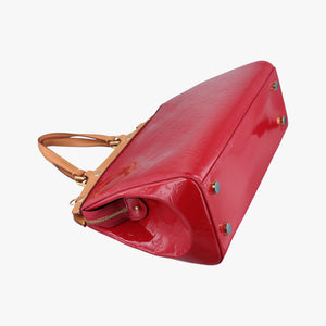 Pre-owned Louis Vuitton Brea MM ROSE INDIEN Vernis M91798 shoulderbag | stylenewstar