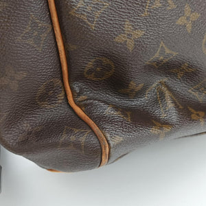 Pre-owned Louis Vuitton Abbesses Messenger Brown Monogram Coated Canvas  × Leather M45257 shoulderbag | stylenewstar