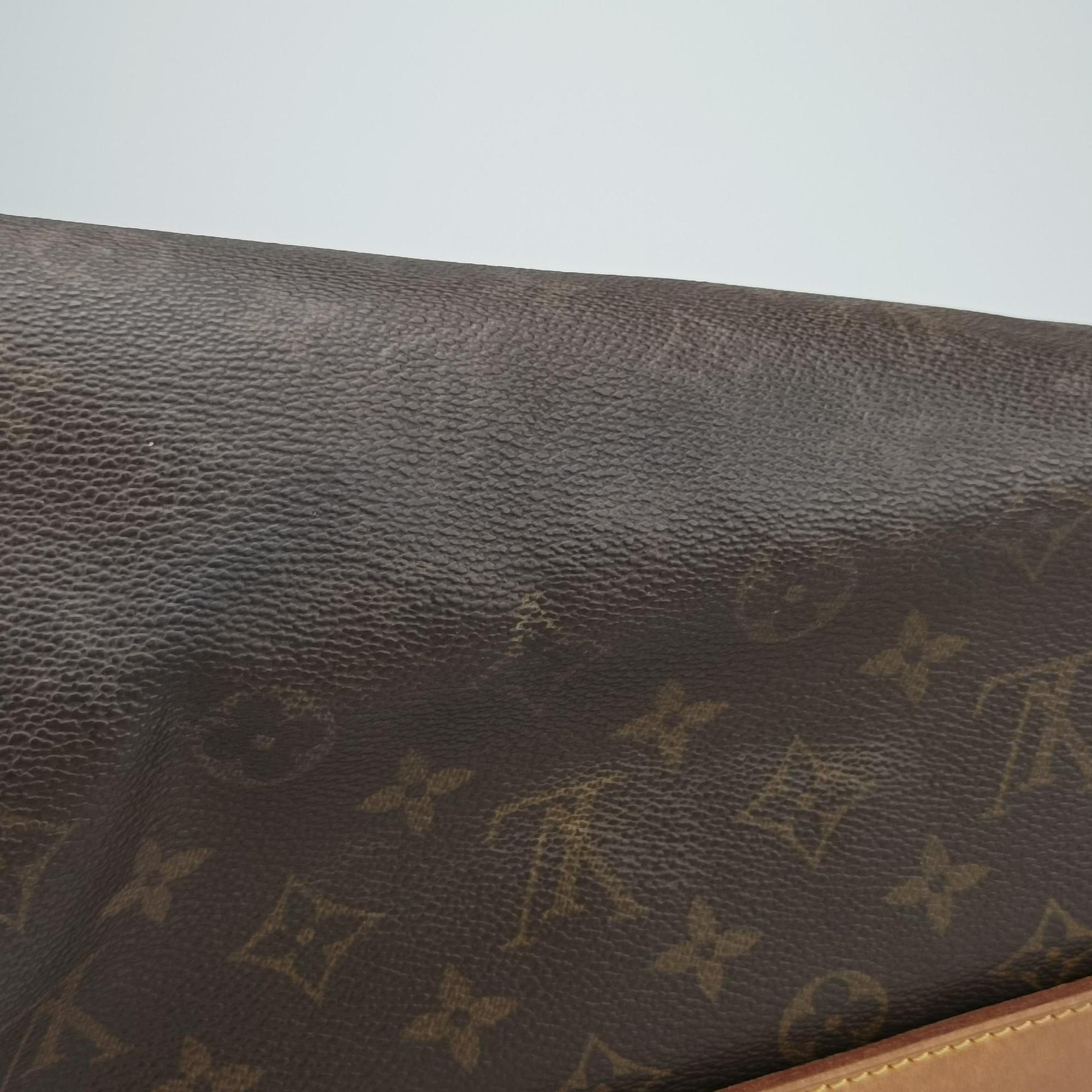 Pre-owned Louis Vuitton Abbesses Messenger Brown Monogram Coated Canvas  × Leather M45257 shoulderbag | stylenewstar