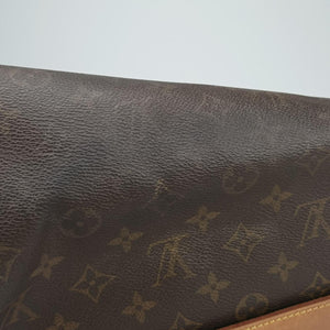 Pre-owned Louis Vuitton Abbesses Messenger Brown Monogram Coated Canvas  × Leather M45257 shoulderbag | stylenewstar