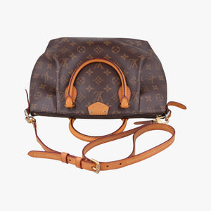 Pre-owned Louis Vuitton TURENNE MM Brown Monogram Canvas M48814 shoulderbag | stylenewstar