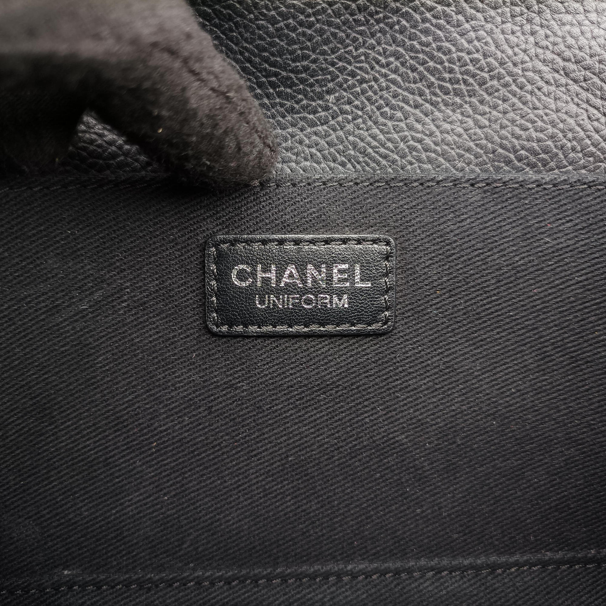 Vintage Chanel Matelasse 2.55 Black pebbled U48753 bum bag/waist bag | stylenewstar