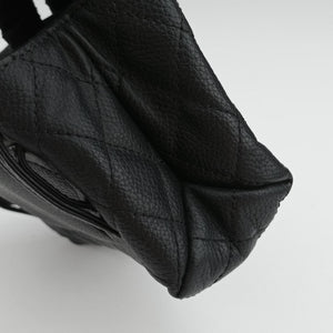 Vintage Chanel Matelasse 2.55 Black pebbled U48753 bum bag/waist bag | stylenewstar