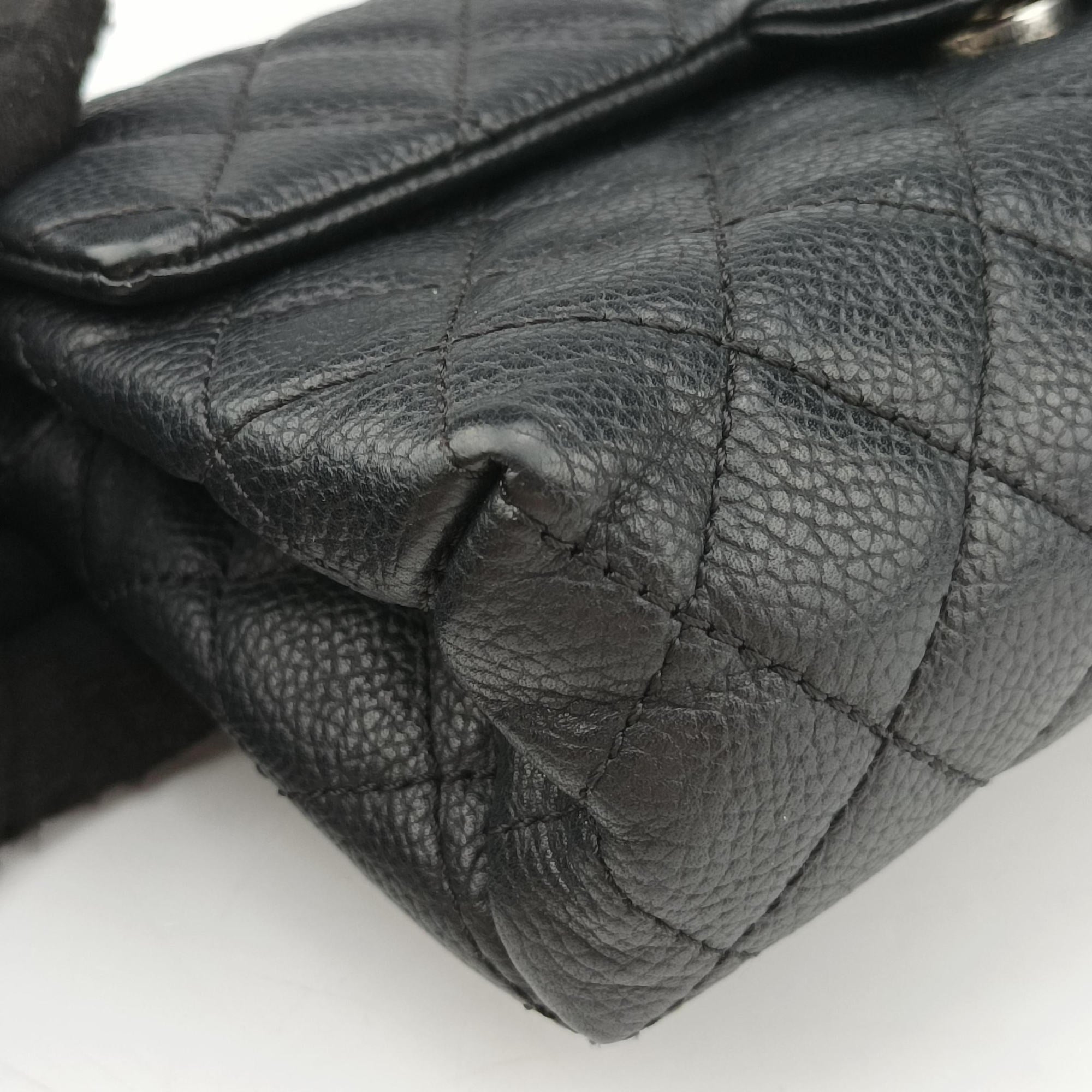 Vintage Chanel Matelasse 2.55 Black pebbled U48753 bum bag/waist bag | stylenewstar