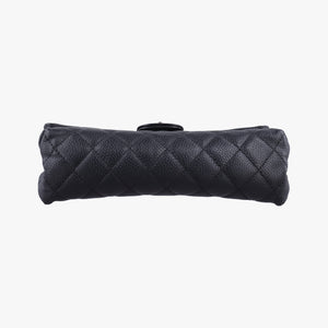 Vintage Chanel Matelasse 2.55 Black pebbled U48753 bum bag/waist bag | stylenewstar