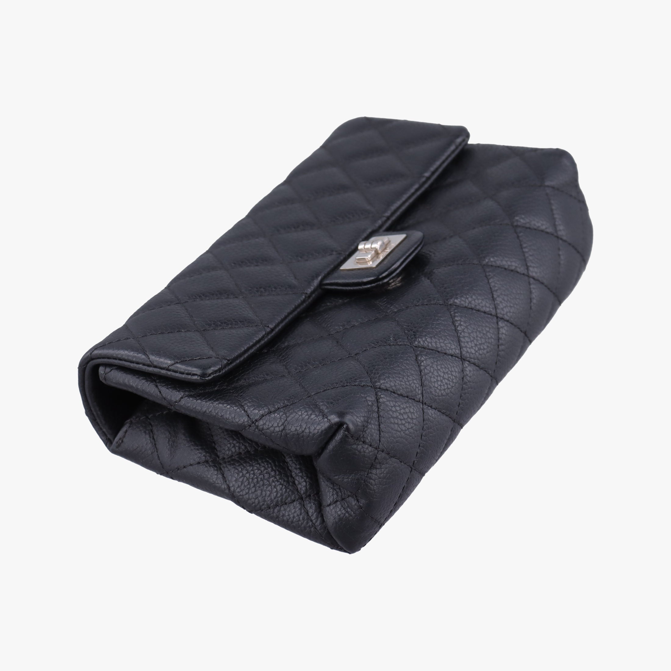 Vintage Chanel Matelasse 2.55 Black pebbled U48753 bum bag/waist bag | stylenewstar