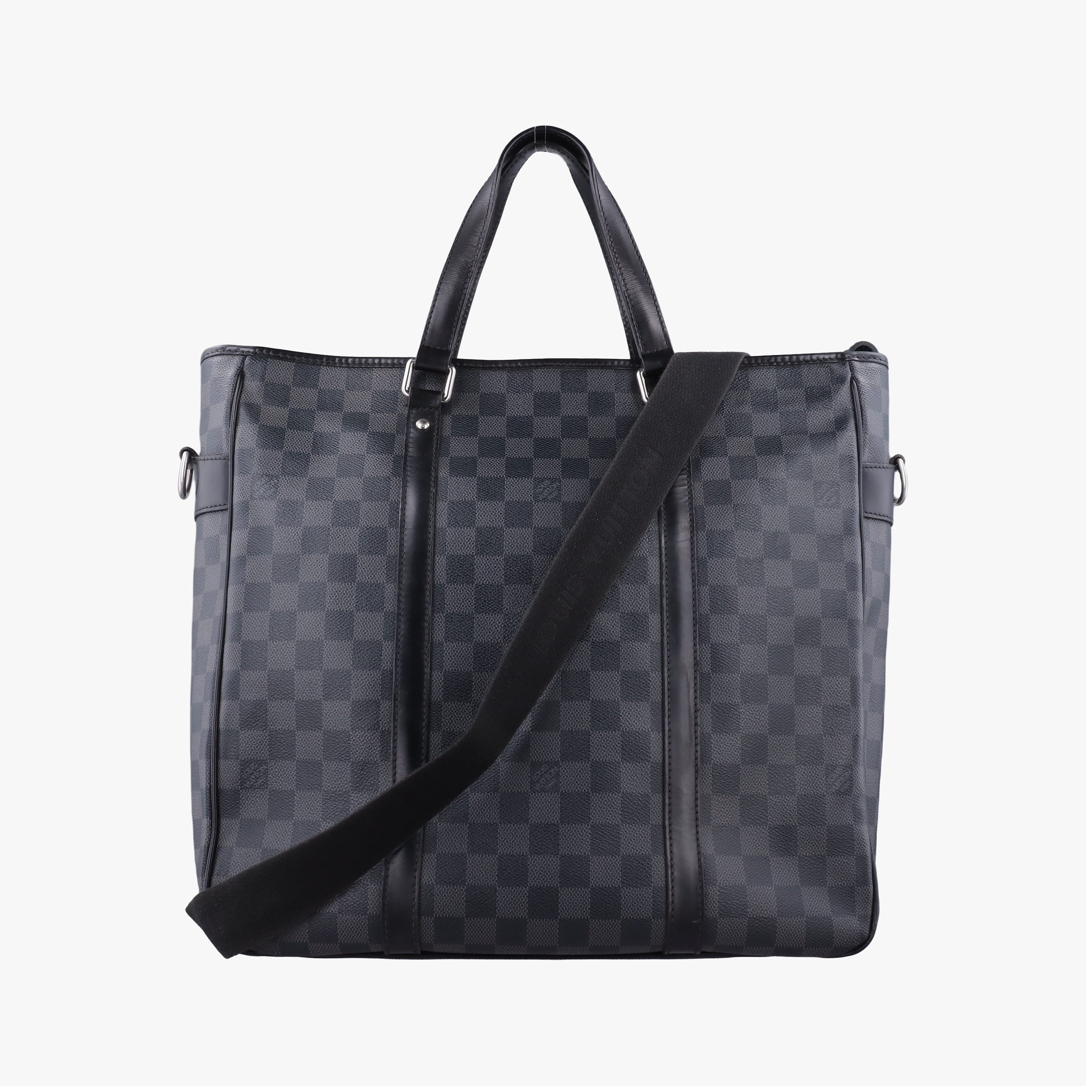 Pre-owned Louis Vuitton TADAO Noir Damier Graphite N51192 shoulderbag | stylenewstar