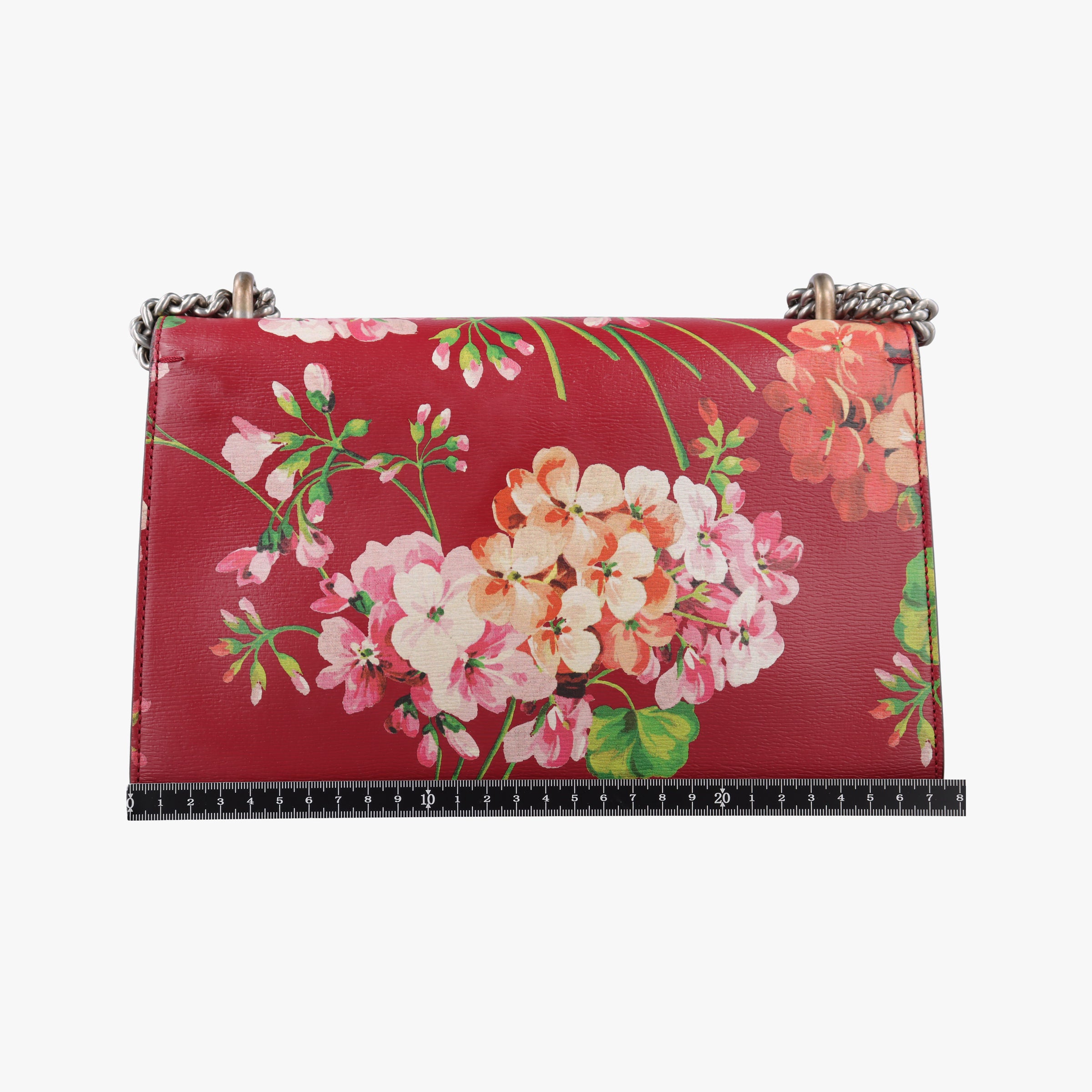 Pre-owned Gucci Dionysus Red×Multicolour Leather 400249 shoulderbag | stylenewstar