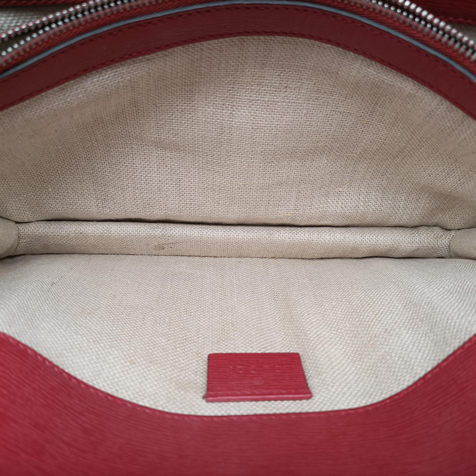 Pre-owned Gucci Dionysus Red×Multicolour Leather 400249 shoulderbag | stylenewstar