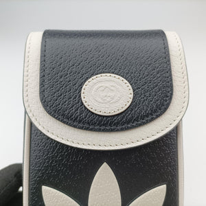 Vintage Gucci Gucci ×adidas Mini Black Leather 721794 shoulderbag | stylenewstar