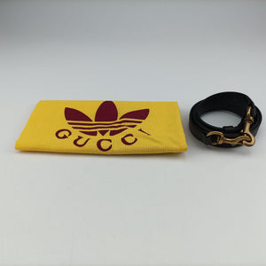 Vintage Gucci Gucci ×adidas Mini Black Leather 721794 shoulderbag | stylenewstar