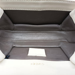 Vintage Gucci Sylvie 1969 Mini White Leather 615965 shoulderbag | stylenewstar
