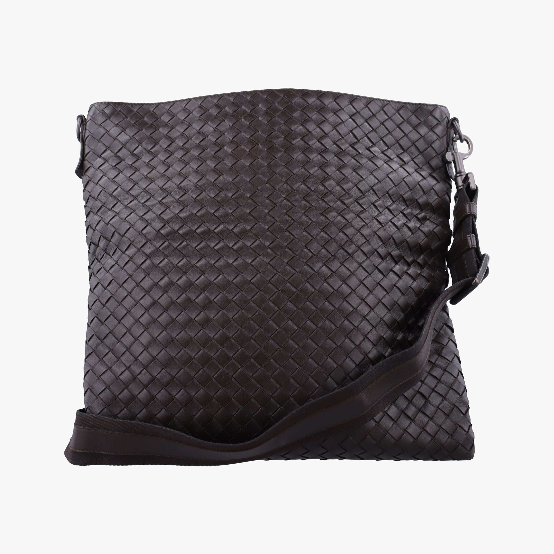 Secondhand Bottega Veneta Intrecciato Brown lambskin  shoulderbag | stylenewstar