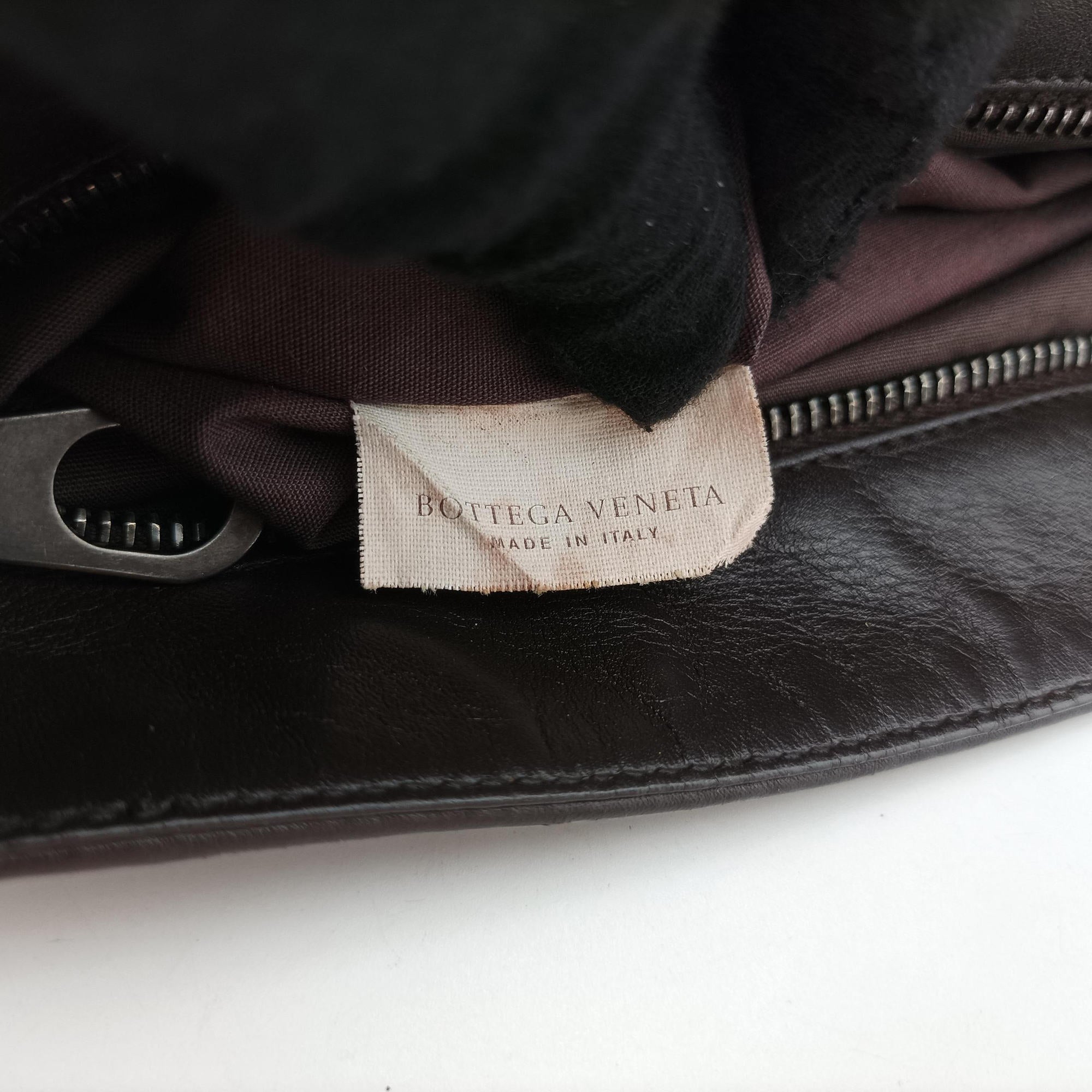 Secondhand Bottega Veneta Intrecciato Brown lambskin  shoulderbag | stylenewstar