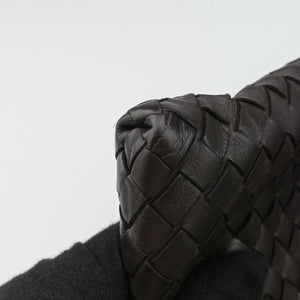 Secondhand Bottega Veneta Intrecciato Brown lambskin  shoulderbag | stylenewstar