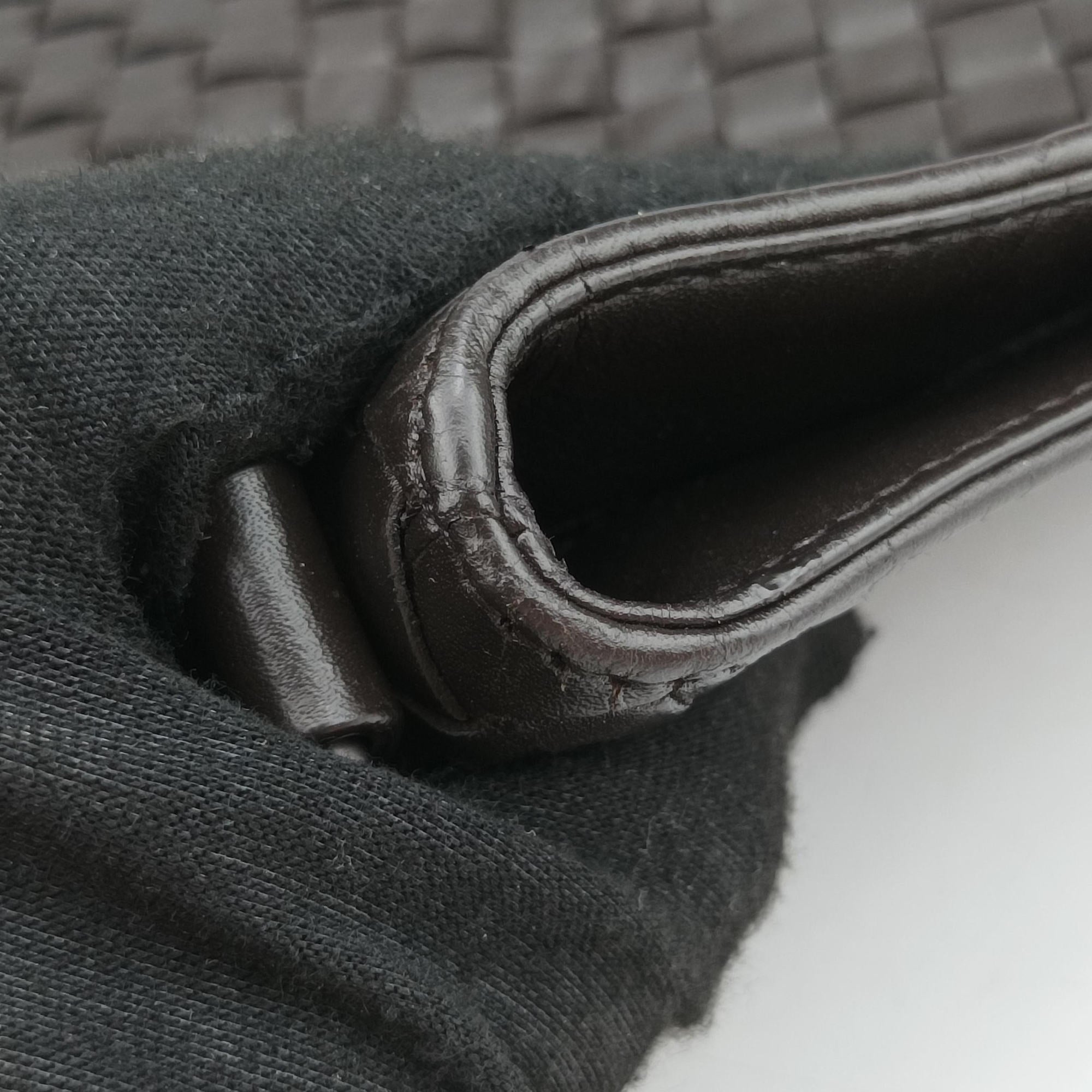 Secondhand Bottega Veneta Intrecciato Brown lambskin  shoulderbag | stylenewstar