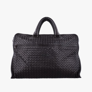 Pre-owned Bottega Veneta Intrecciato Brown lambskin  handbag | stylenewstar