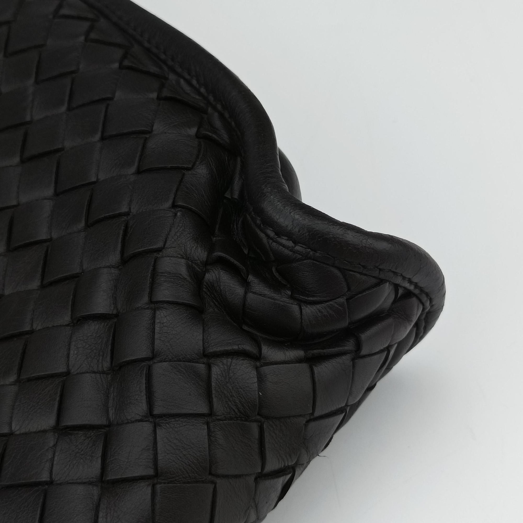 Pre-owned Bottega Veneta Intrecciato Brown lambskin  handbag | stylenewstar