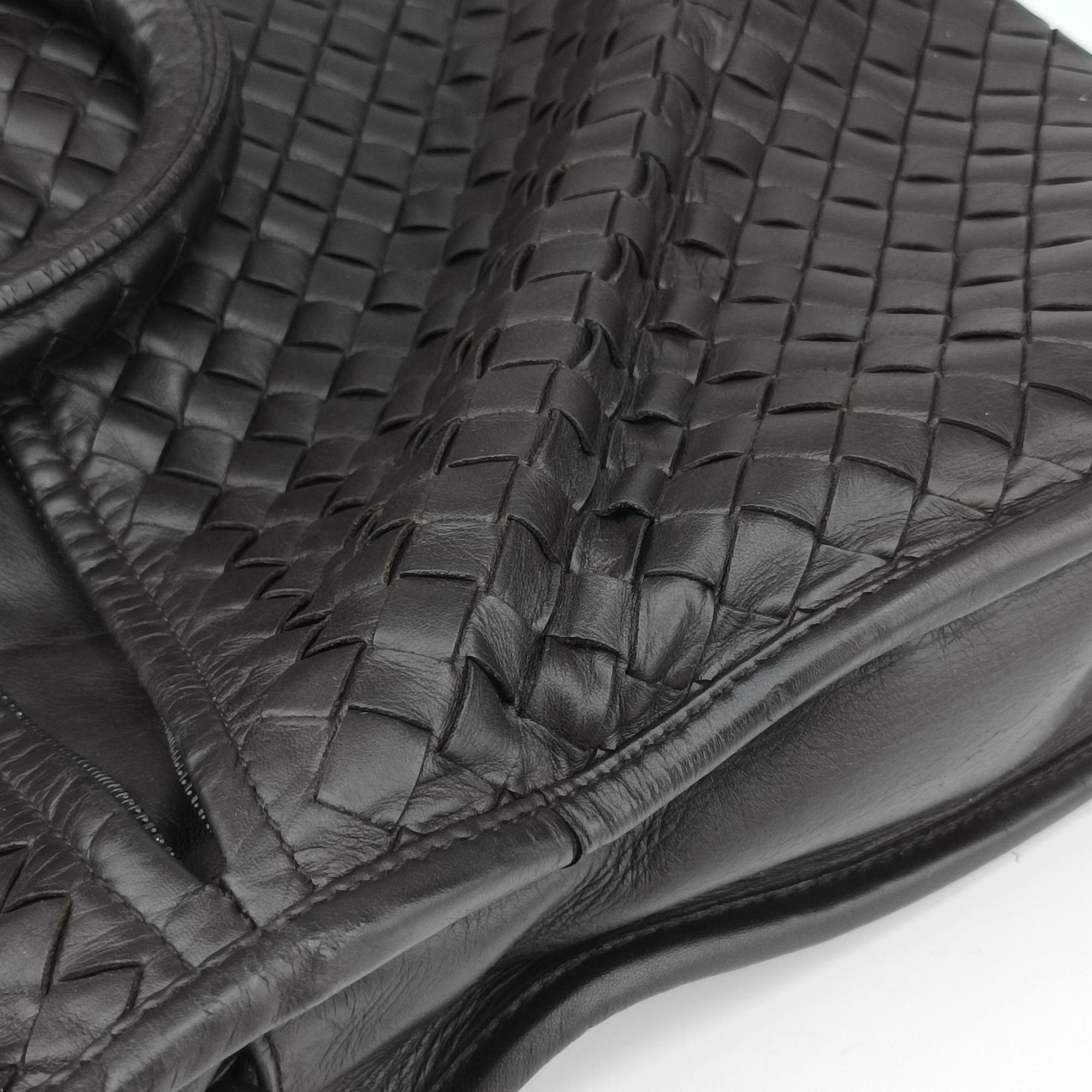 Pre-owned Bottega Veneta Intrecciato Brown lambskin  handbag | stylenewstar