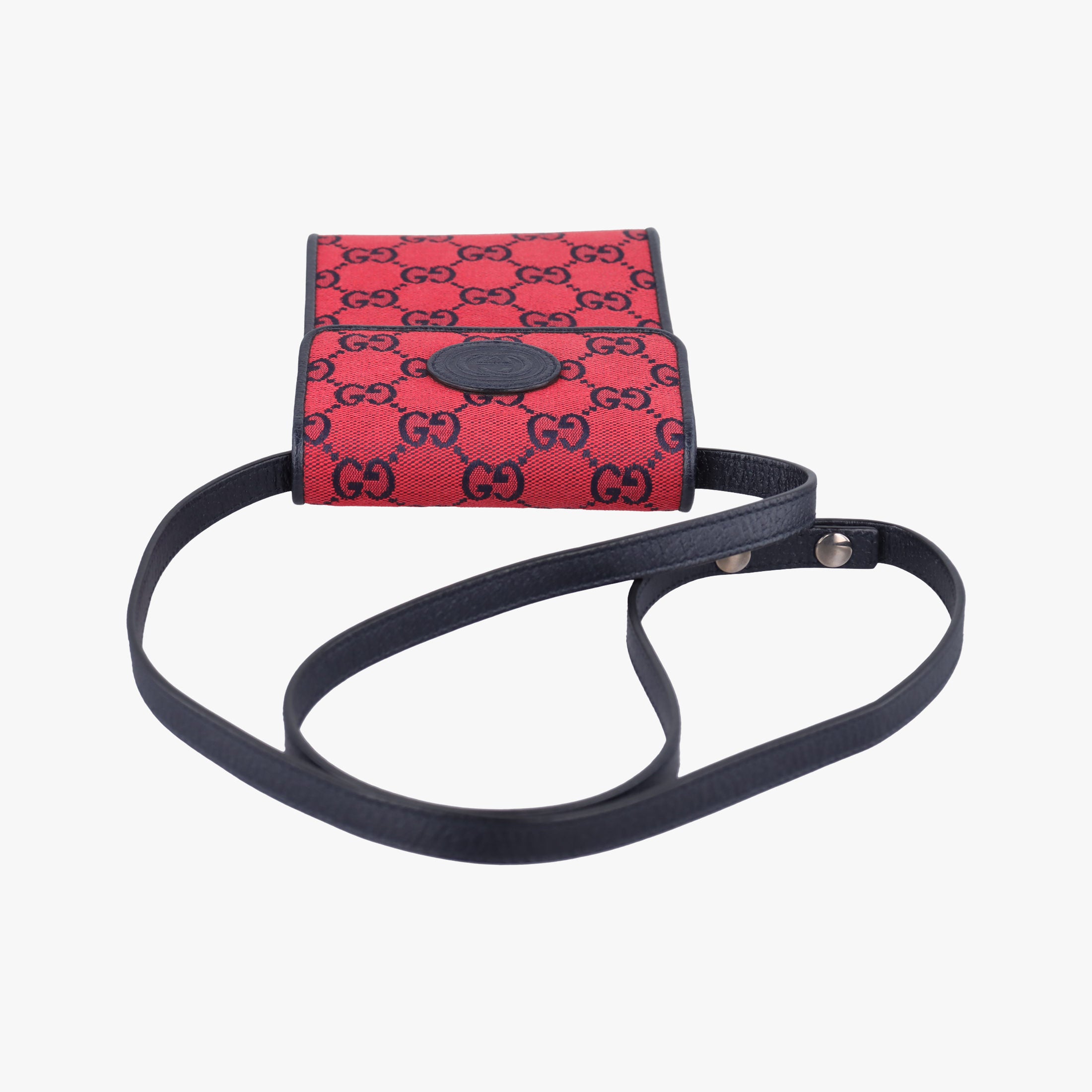 Secondhand Gucci Interlocking G Red canvas 661109 shoulderbag | stylenewstar