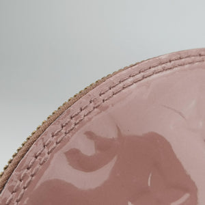 Secondhand Louis Vuitton ALMA PM Rose Velours Vernis M94767 handbag | stylenewstar