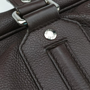 Pre-owned Gucci Briefcase business Brown leather 231850 shoulderbag | stylenewstar