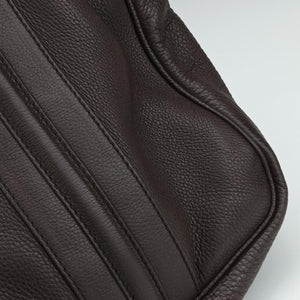 Pre-owned Gucci Briefcase business Brown leather 231850 shoulderbag | stylenewstar