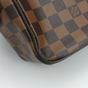 Pre-owned Louis Vuitton SHELTON EBENE Damier Canvas N41149 shoulderbag | stylenewstar