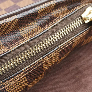 Pre-owned Louis Vuitton SHELTON EBENE Damier Canvas N41149 shoulderbag | stylenewstar