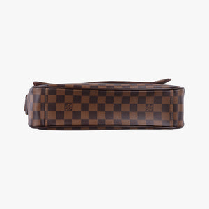 Pre-owned Louis Vuitton SHELTON EBENE Damier Canvas N41149 shoulderbag | stylenewstar