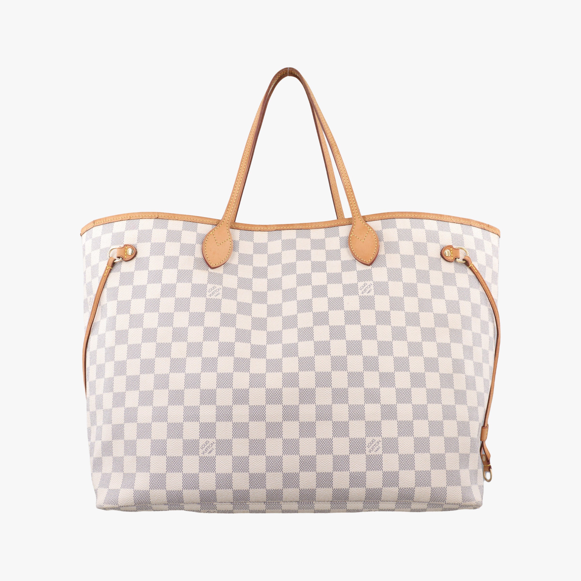 Secondhand Louis Vuitton NEVERFULL GM Azur Damier Canvas N51108 handbag | stylenewstar