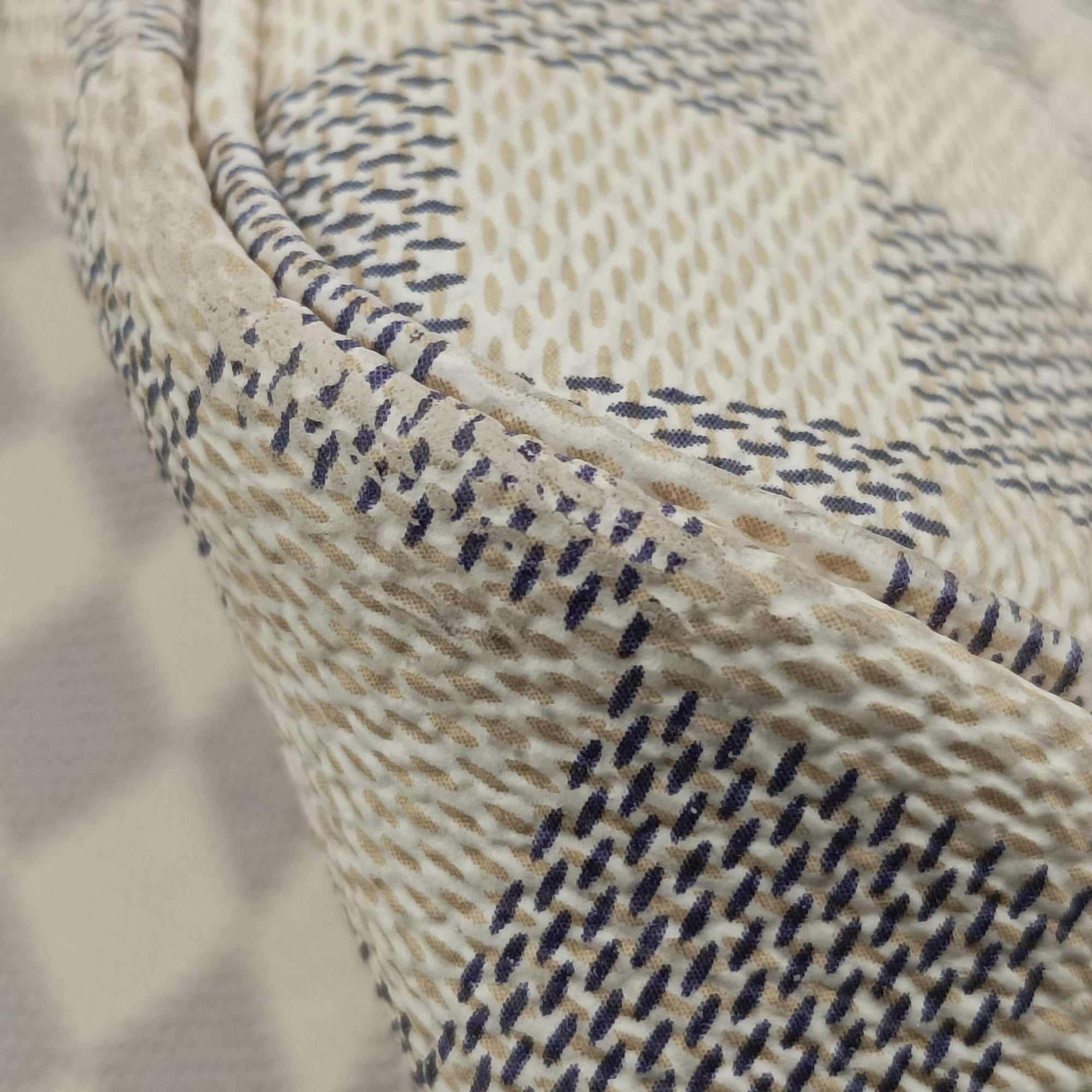 Secondhand Louis Vuitton NEVERFULL GM Azur Damier Canvas N51108 handbag | stylenewstar